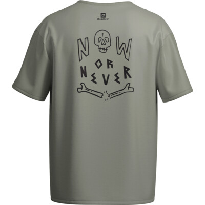 BodyWorld Men's T-shirt Now Or Never sage
