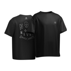 BodyWorld Pánske tričko Now Or Never black