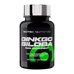 Scitec Nutrition Ginkgo Biloba 100 comprimés