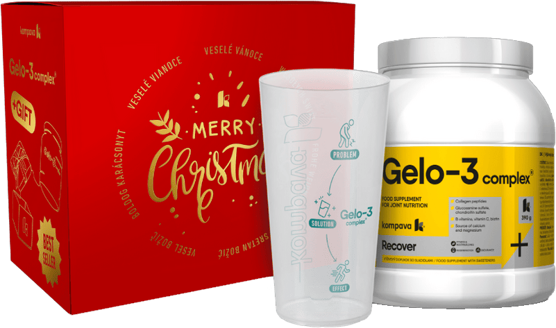 Kompava Gelo-3 Complex Merry Christmas Edition 390 g arancione