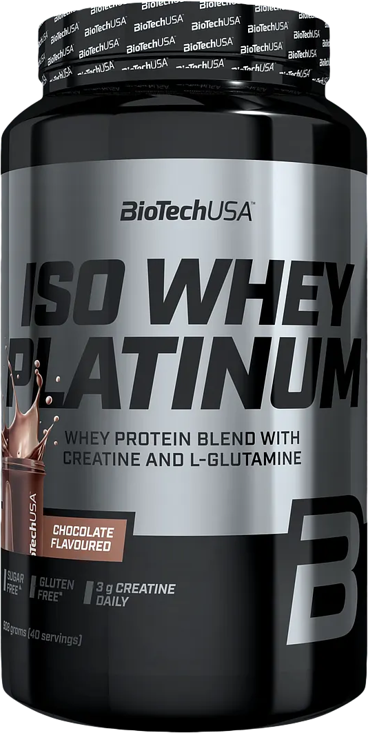 BioTech USA Iso Whey Platinum 908 g čokoláda