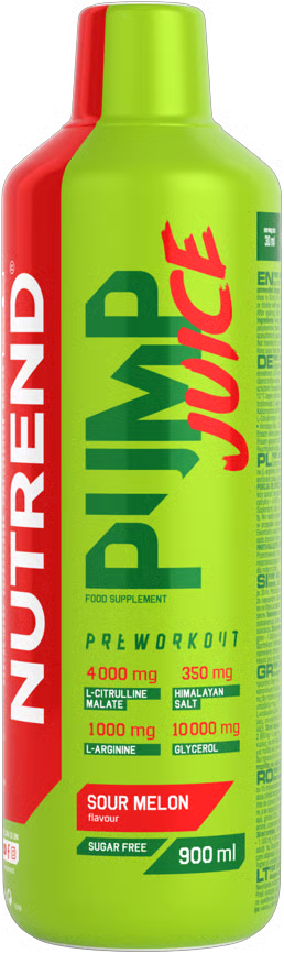 Nutrend Pump Juice 900 ml raspberry shock