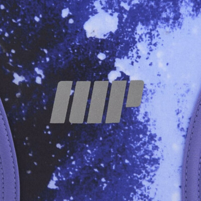 MyProtein Women's Racer Back Scoop Vest purple graffiti