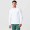 MyProtein Mens Luxe Classic Long Sleeve Crew white