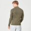 MyProtein Men's Sculpt Seamless 1/4 Zip Top light olive