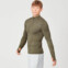 MyProtein Men's Sculpt Seamless 1/4 Zip Top light olive