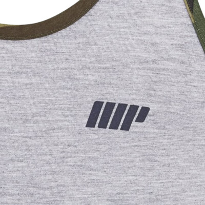 MyProtein Men's Camo Tank Top gris