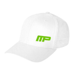 MusclePharm MusclePharm FlexFit Cap white