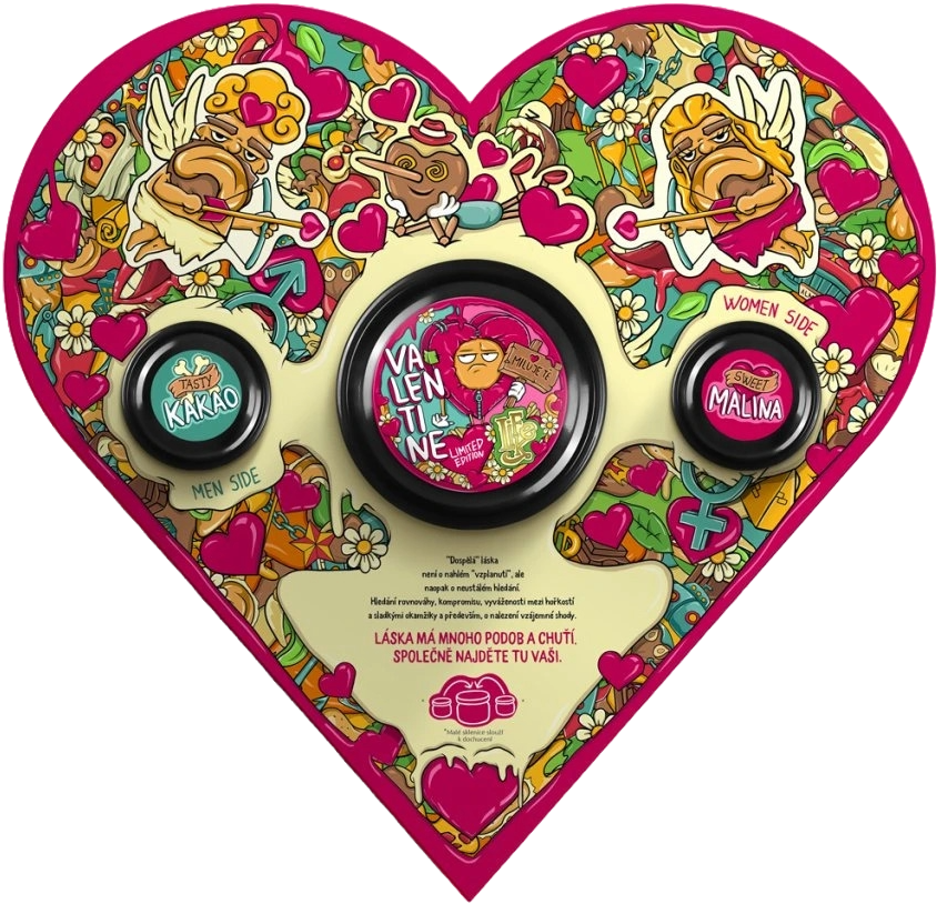 LifeLike Valentýnské srdce 300 g valentýnské srdce