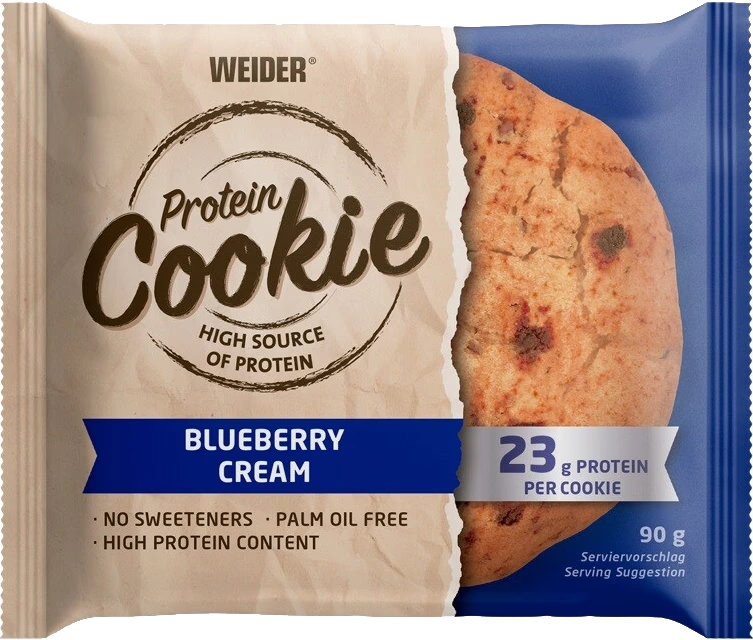 Weider Protein Cookie 90 g borůvkový krém