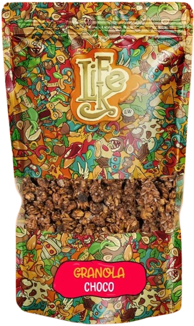 LifeLike Granola Choco 400 g choklad