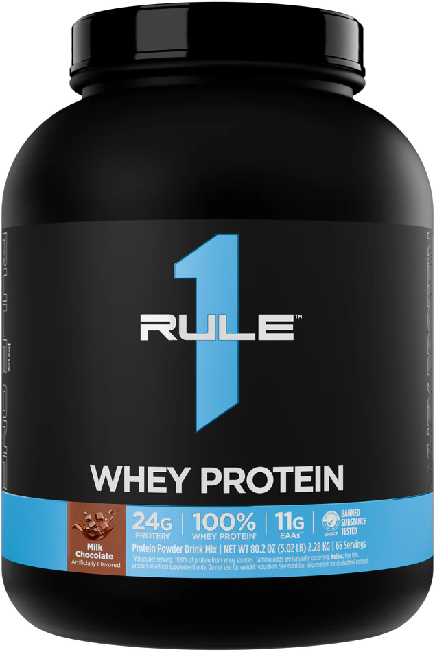 Rule 1 Whey Protein 2210-2280 g vanilková zmrzlina