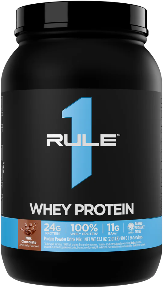 Rule 1 Whey Protein 884-910 g vanilková zmrzlina