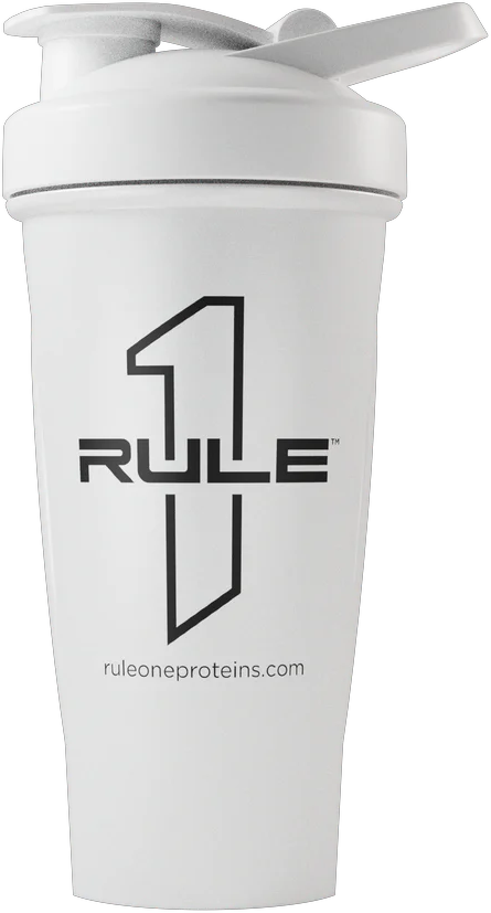 Rule 1 R1 Shaker Cup 700 ml bílá