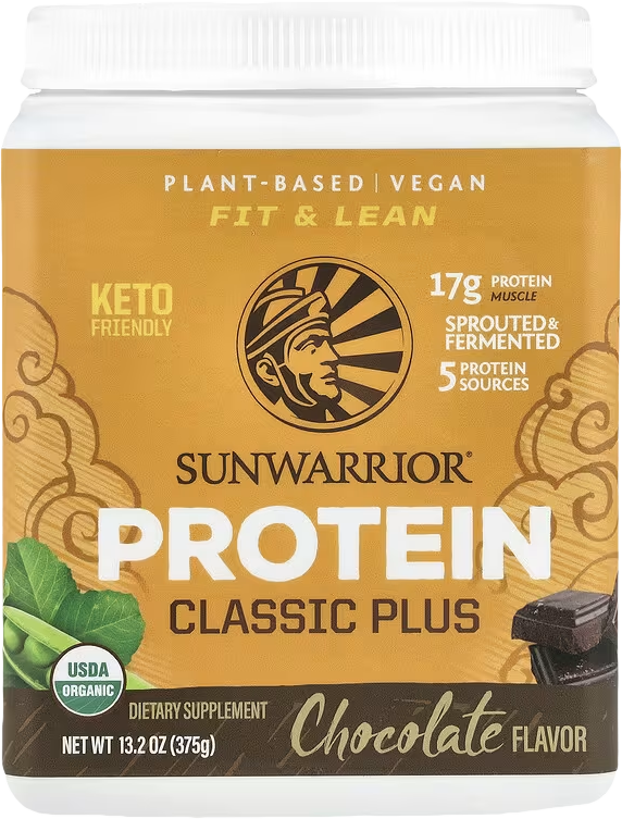 Sunwarrior Protein Classic Plus 375 g vanilka