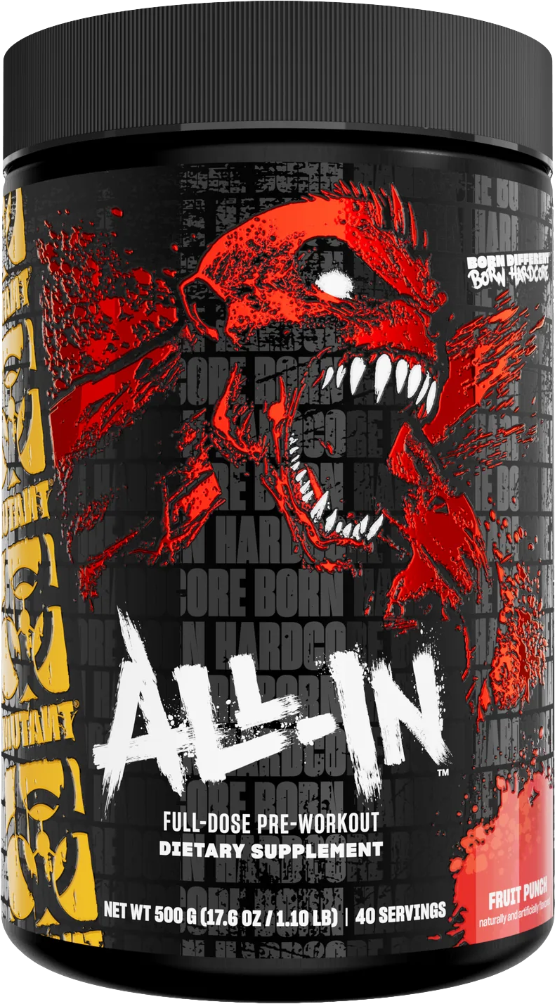 Mutant All-In 500 g modrá malina