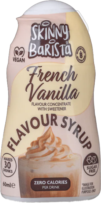The Skinny Food Co Skinny Barista 60 ml baunilha francesa