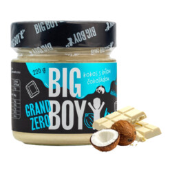 Big Boy Grand Zero Coconut and White Chocolate 220 g