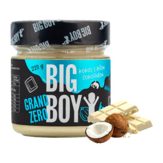 Big Boy Grand Zero Coconut and White Chocolate 220 g