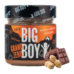 Big Boy Grand Zero s mliečnou čokoládou 220 g