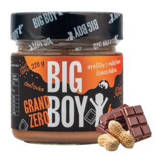 Big Boy Grand Zero med mjölkchoklad 220 g