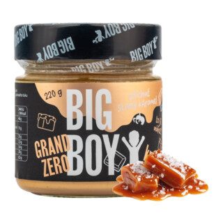 Big Boy Grand Zero with salted caramel flavour 220 g