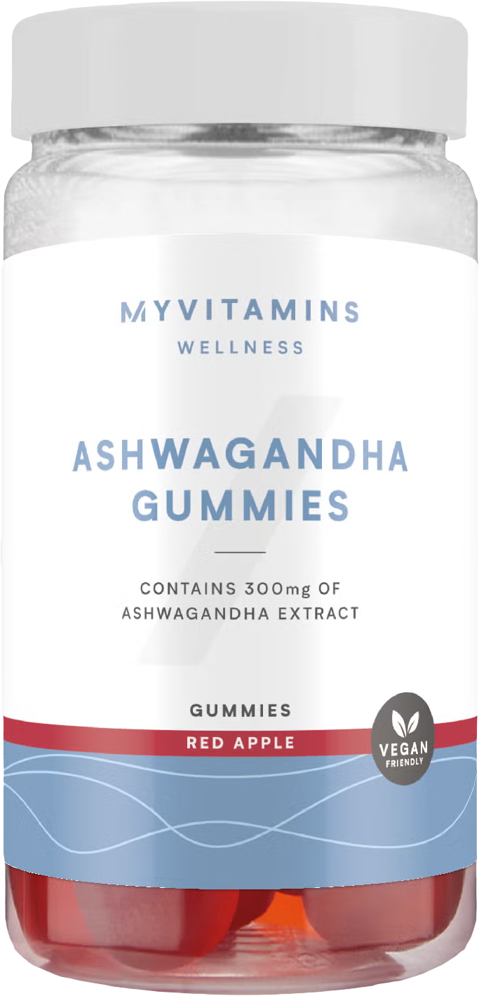 MyProtein MyVitamins Ashwagandha Gummies 60 de jeleuri măr roșu