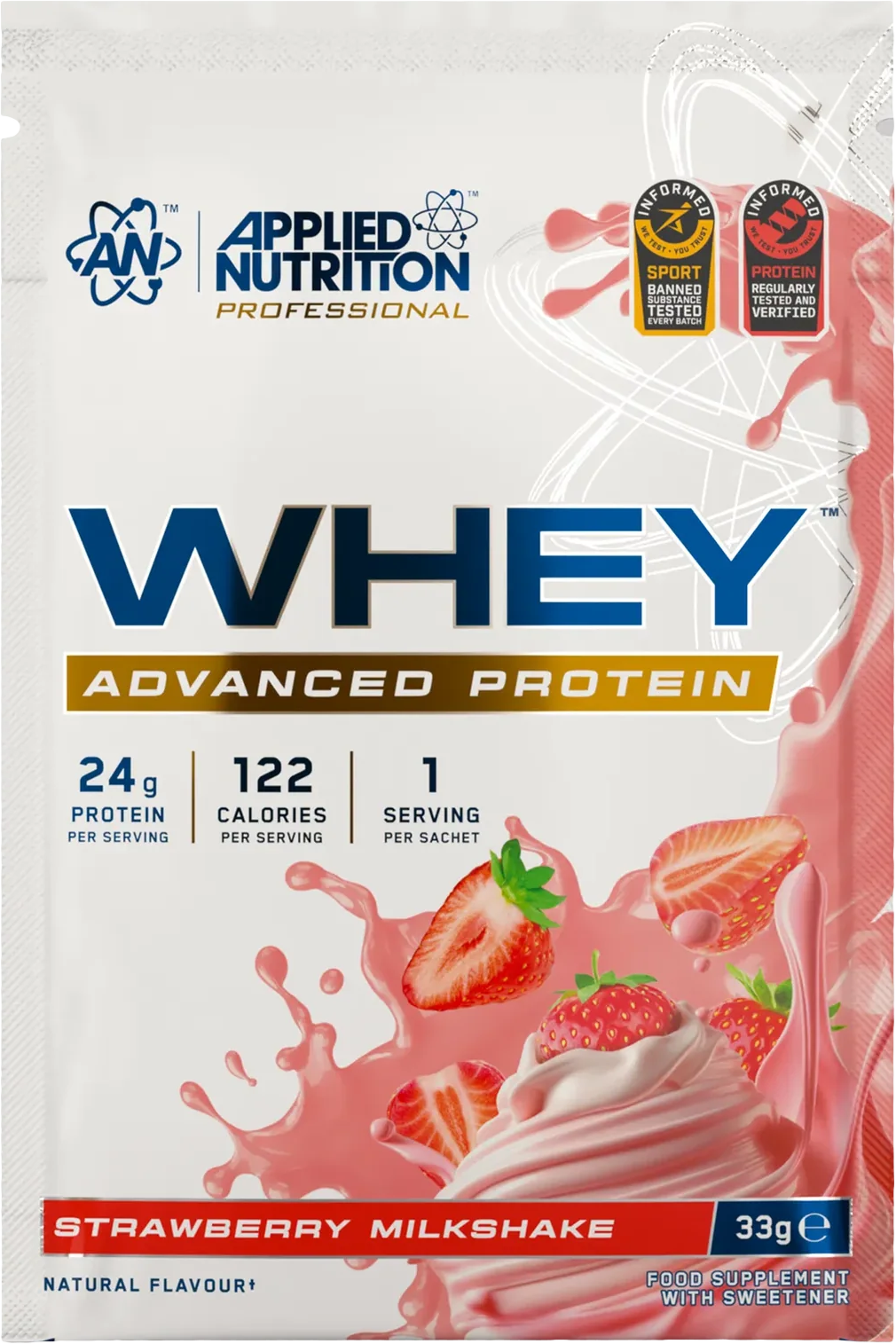 Applied Nutrition Critical Whey 33 g gelato alla vaniglia