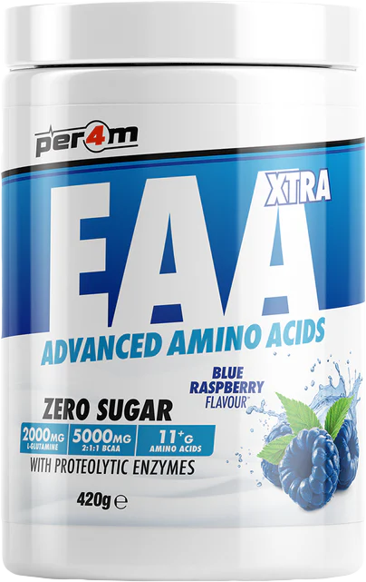 Per4m Nutrition EAA Xtra 420 g niebieska malina