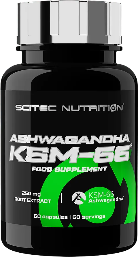 Scitec Nutrition KSM-66 Ashwagandha 60 de capsule