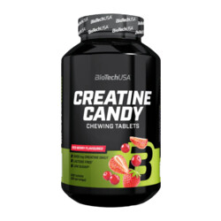 BioTech USA Creatine Candy 240 tuggtabletter