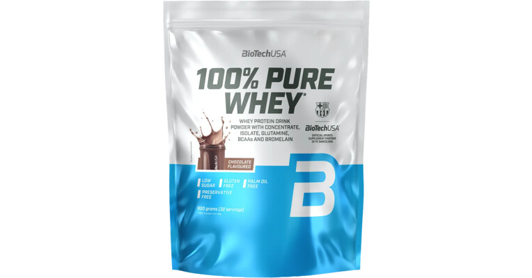 BioTech USA 100% Pure Whey 900 g čokoláda