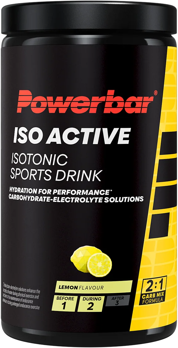 PowerBar Isoactive 600 g Limone