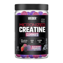 Weider Micronised Creatine Gummies 60 gummies