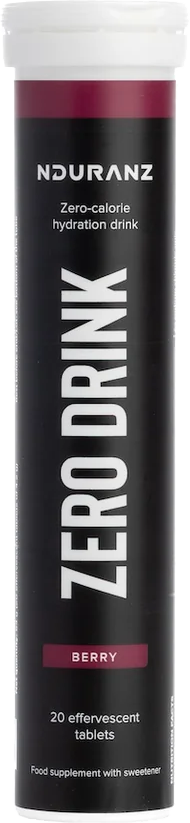 Nduranz Zero Drink 20 tabletek musujących cytrynowy