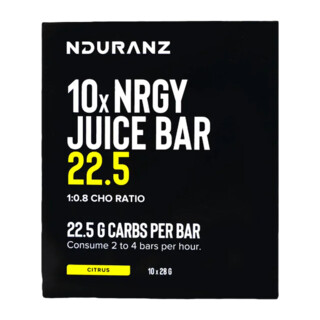 Nduranz Nrgy Juice Bar 22.5 10 x 28 g