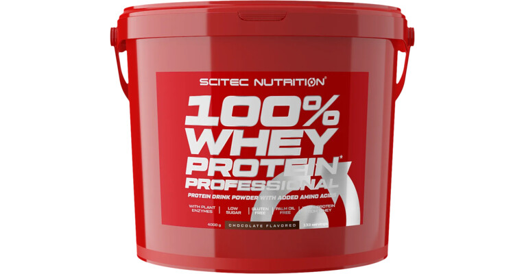 Scitec Nutrition 100% Whey Protein Professional 4000 g čokoláda