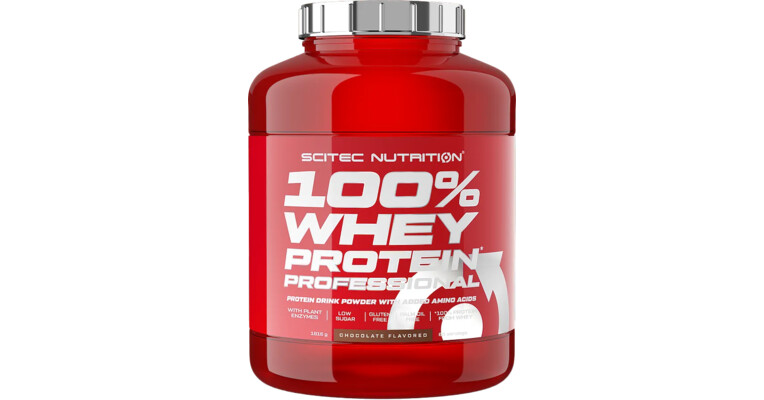 Scitec Nutrition 100% Whey Protein Professional 1816 g banán