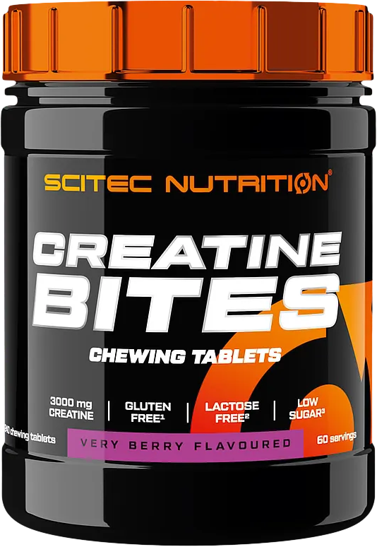 Scitec Nutrition Creatine Bites 240 tabletek bardzo jagodowy