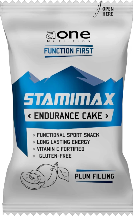 Aone Nutrition Stamimax Endurance Cake 40 g nadzienie śliwkowe