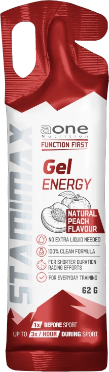 Aone Nutrition Stamimax Gel Energy 62 g prírodná broskyňa