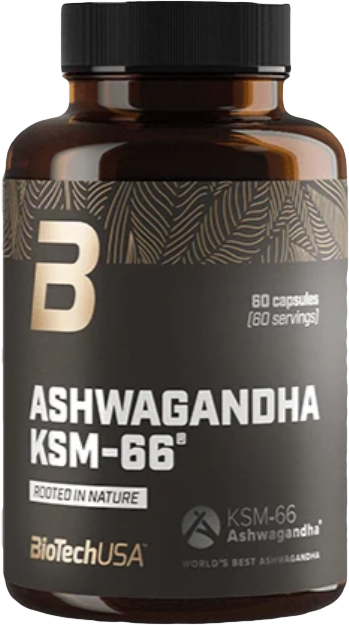 BioTech USA Ashwagandha KSM-66® 60 kapsułek