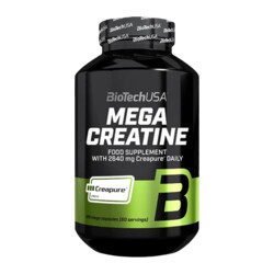 BioTech USA Mega Creatine 120 kapsúl