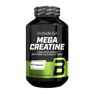 BioTech USA Mega Creatine 120 kapsler