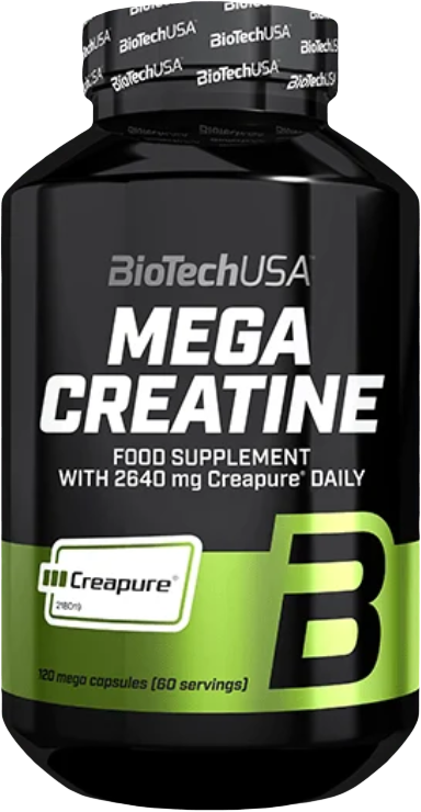 BioTech USA Mega Creatine 120 kapsułek