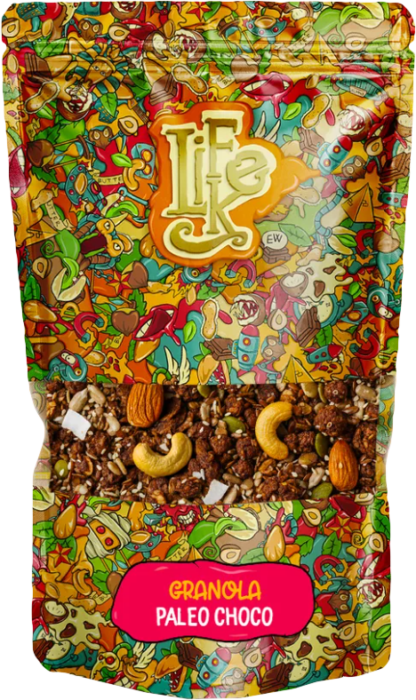 LifeLike Granola Paleo Choco 400 g paleo choco