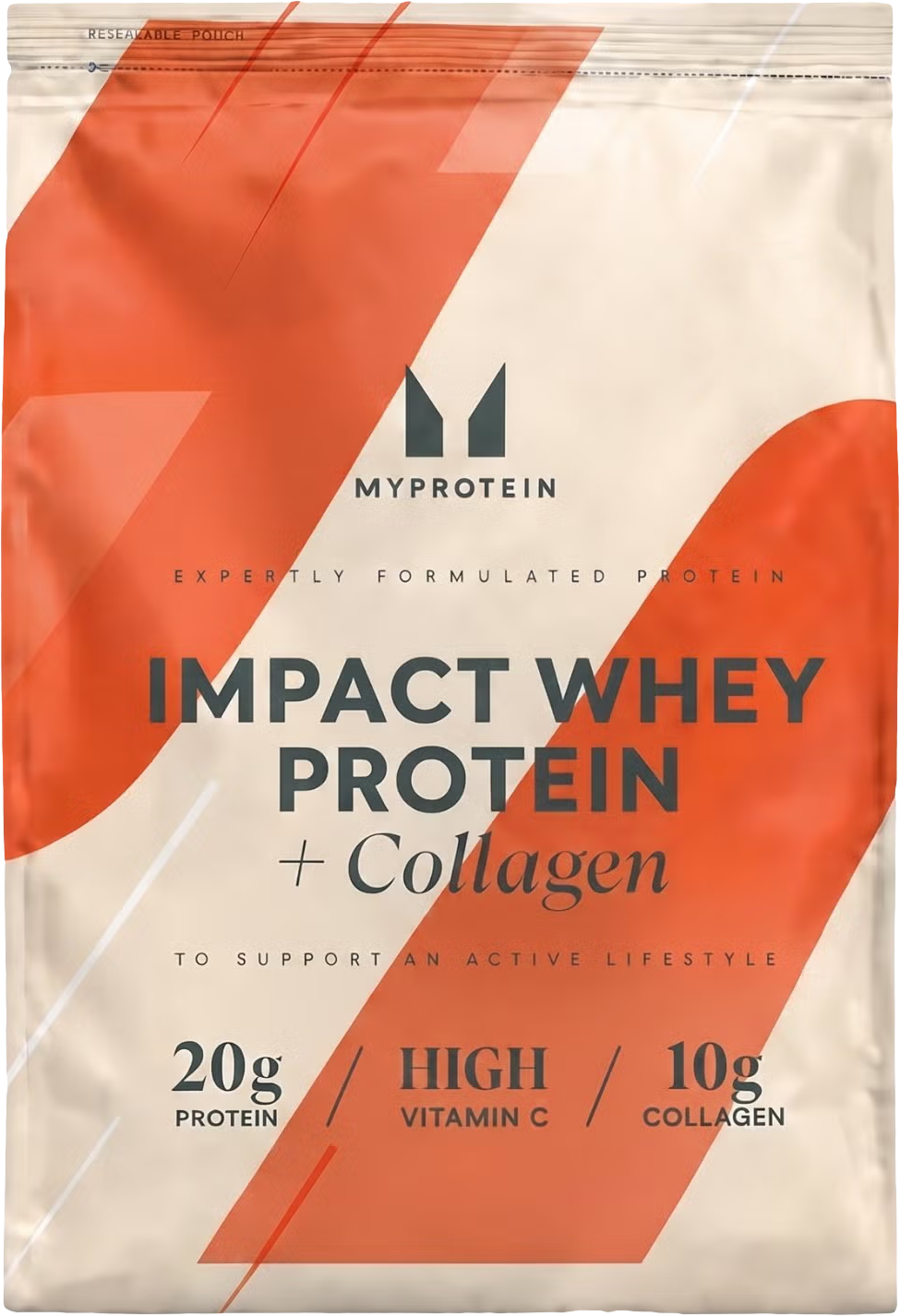 MyProtein Impact Whey Protein + Collagen 690-750 g bezsmakowy