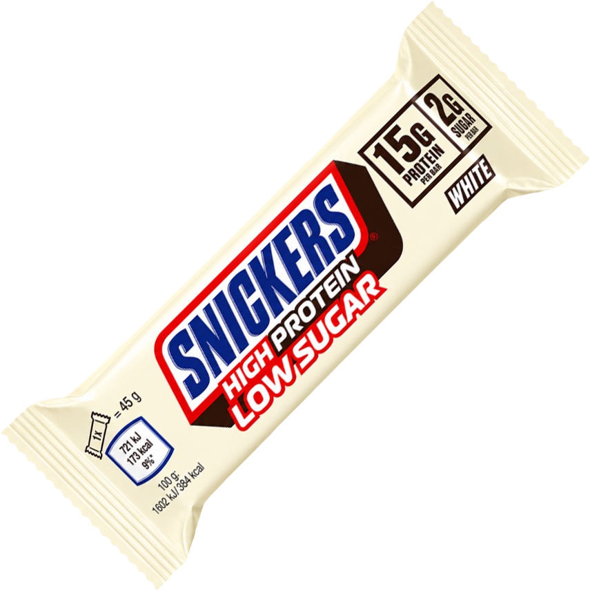 Mars Snickers White Low Sugar HiProtein Bar 45 g Snickers White