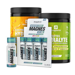 BodyWorld 2 x Hydralyte Electrolytes 500 g + FREE Magnesium Shot 12 x 80 ml