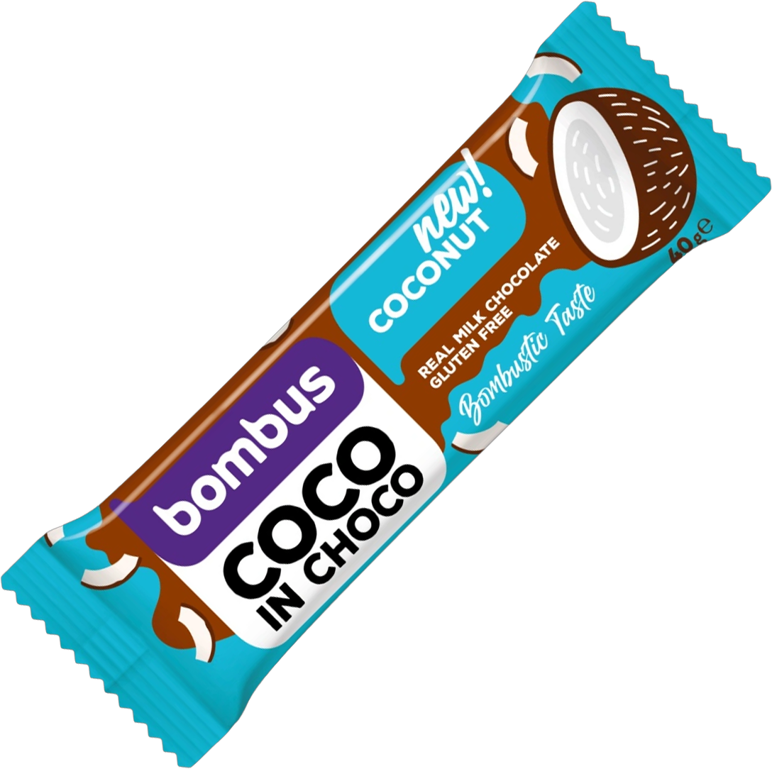 Bombus COCO IN CHOCO 40 g orzech kokosowy